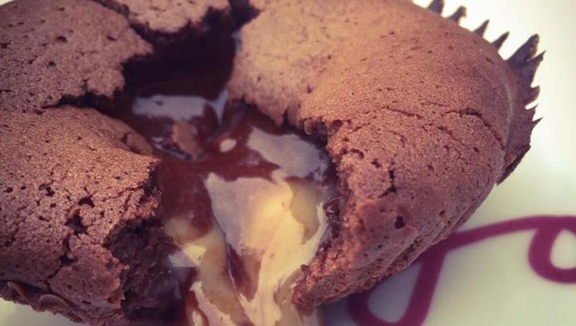 Un fondant au chocolat