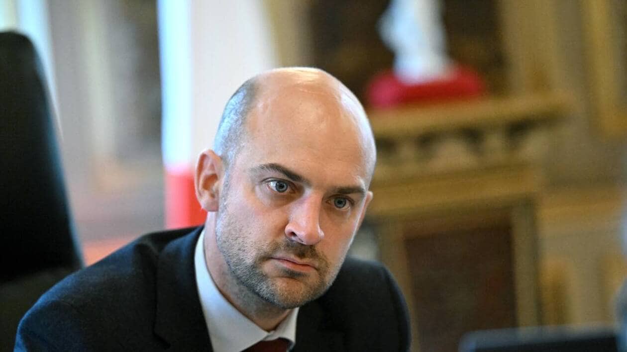 Le Ministre de l’Europe et des Affaires étrangères, Jean-Noël Barrot.