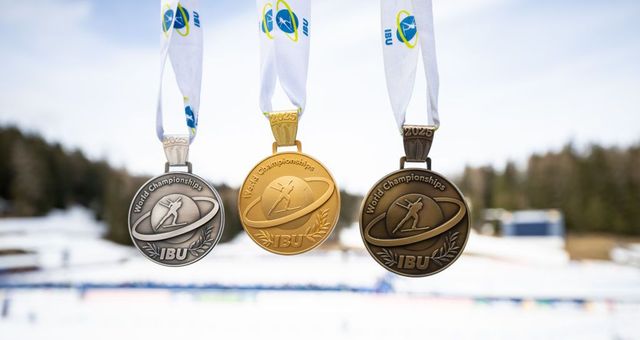 Médaille de biathlon
