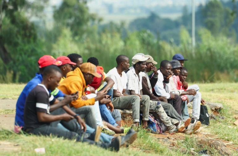Chômage à Johannesburg
