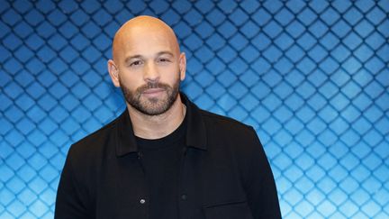 Franck Gastambide lors de la soirée de lancement de la série 'La Cage', à Paris, le 4 novembre 2024. (KIRAN RIDLEY / AFP)