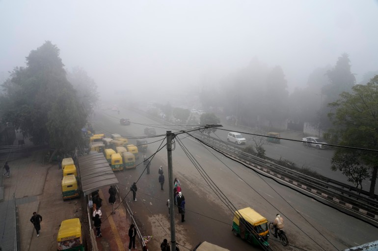 Vague de froid en Inde