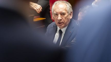 Le Premier ministre François Bayrou, le 11 février 2025 à l'Assemblée nationale. (VINCENT ISORE / MAXPPP)