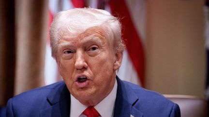 Donald Trump à la Maison Blanche, le 26 février 2025