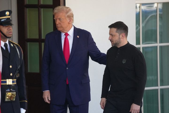 Zelensky et Trump à la Maison Blanche