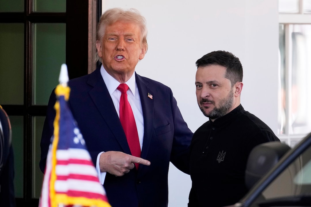 Donald Trump et Wolodymyr Selenskyj à la Maison Blanche