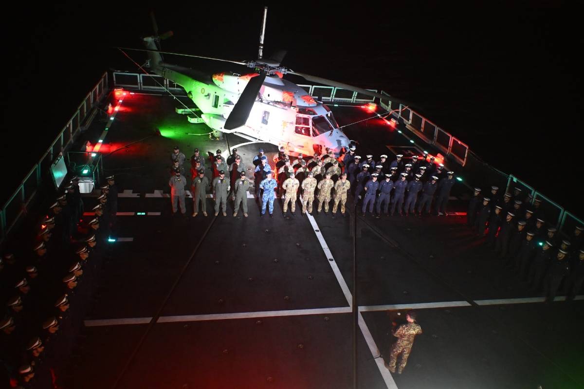 Visite militaire italienne au Corno d'Afrique