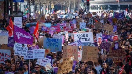 Manifestations pour les droits des femmes