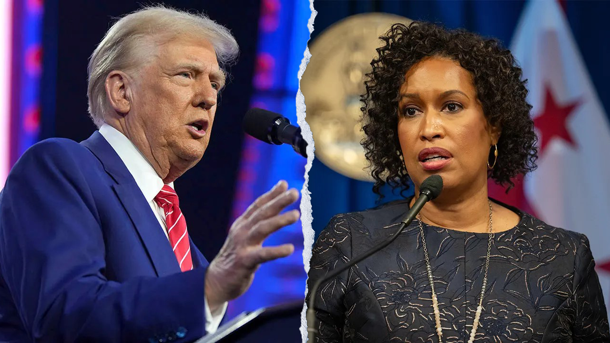 Trump et Bowser côte à côte