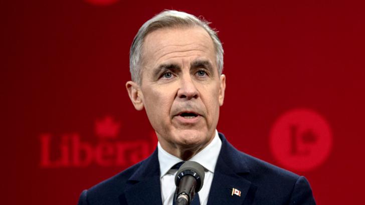 Mark Carney, ici le 25 février 2025 à Montréal, remplace Justin Trudeau à la tête du parti libéral.