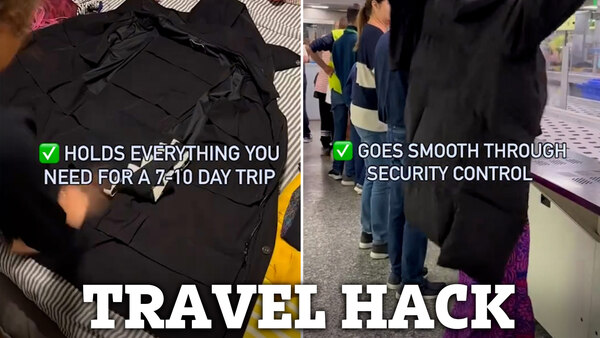 Veste FlyOn en voyage