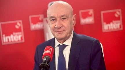 Claude Malhuret, sénateur de l'Allier, le 11 mars 2025 sur France Inter. (FRANCE INTER / RADIO FRANCE)
