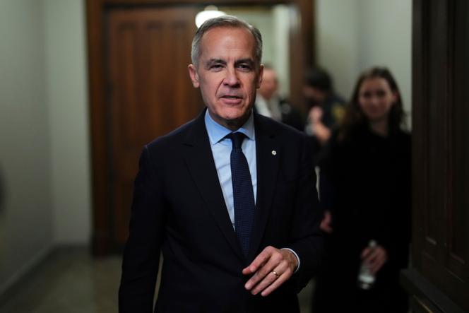 Le futur premier ministre canadien, Mark Carney, à Ottawa, le 10 mars 2025.