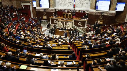 L'Assemblée nationale, le 1er mars 2025. (LUDOVIC MARIN / AFP)