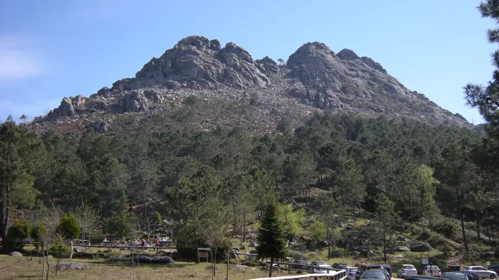 Sierra del Galiñeiro en Galice