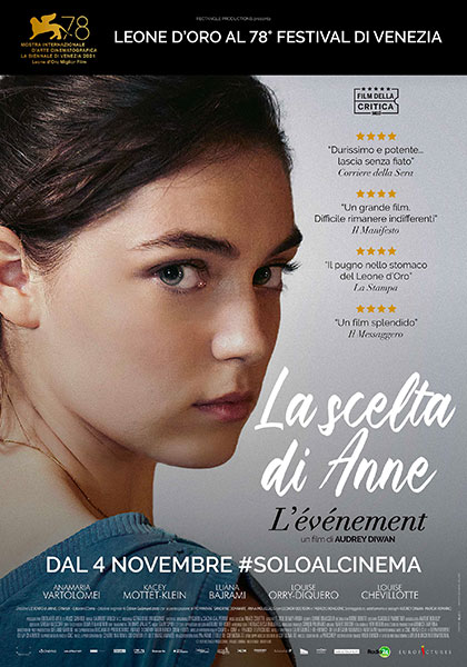 La scelta di Anne - L'événement