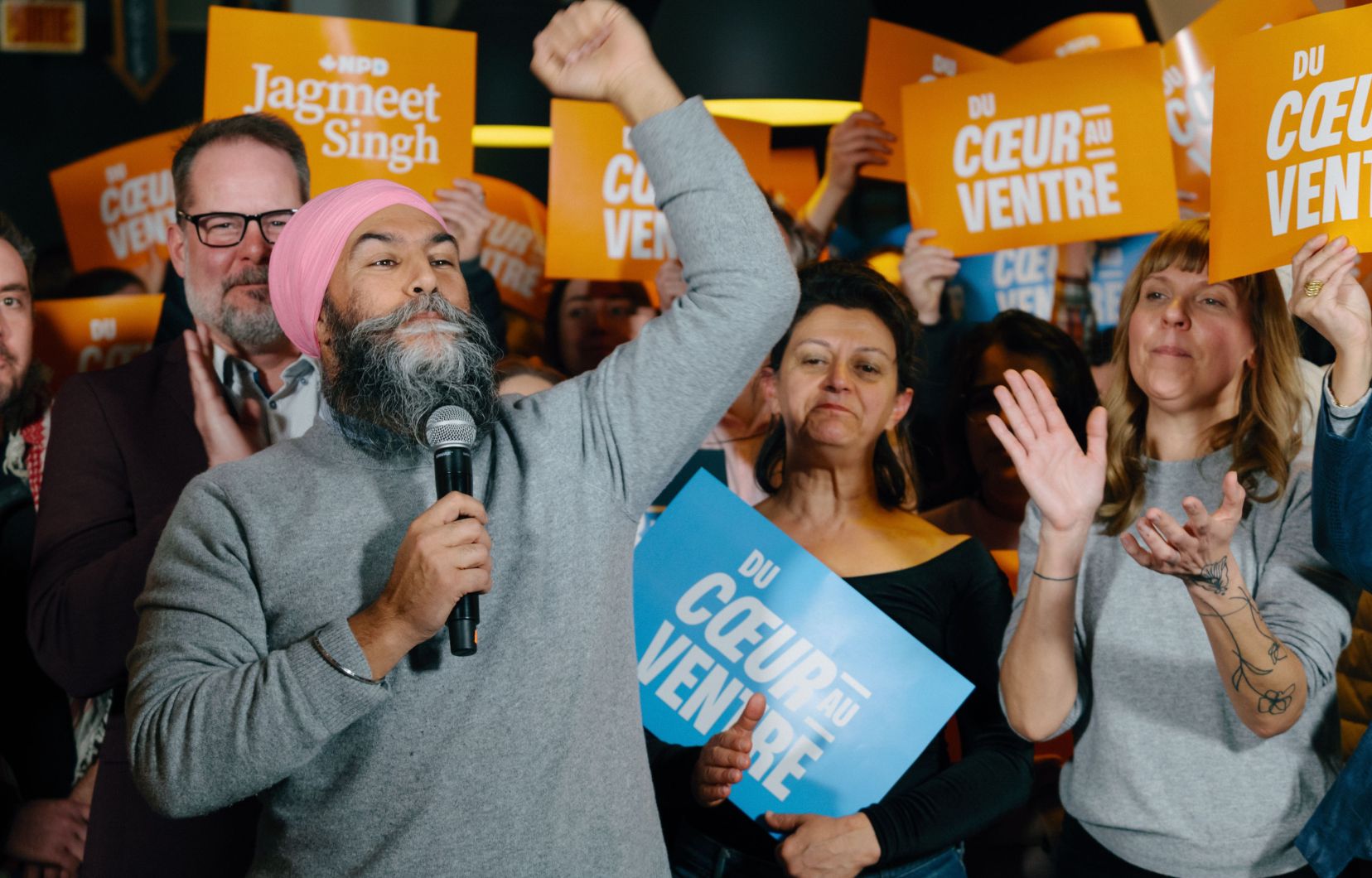 Jagmeet Singh à l'écoute du vrai monde