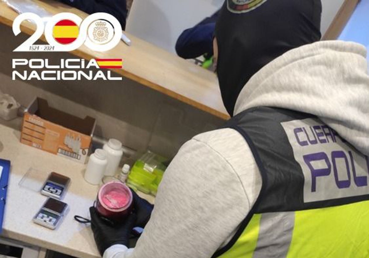 Opération policière en cours pour la cocaïne rose