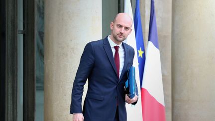 Jean-Noël Barrot, le ministre en charge de l'Europe, le 14 février 2024. (ALAIN JOCARD / AFP)