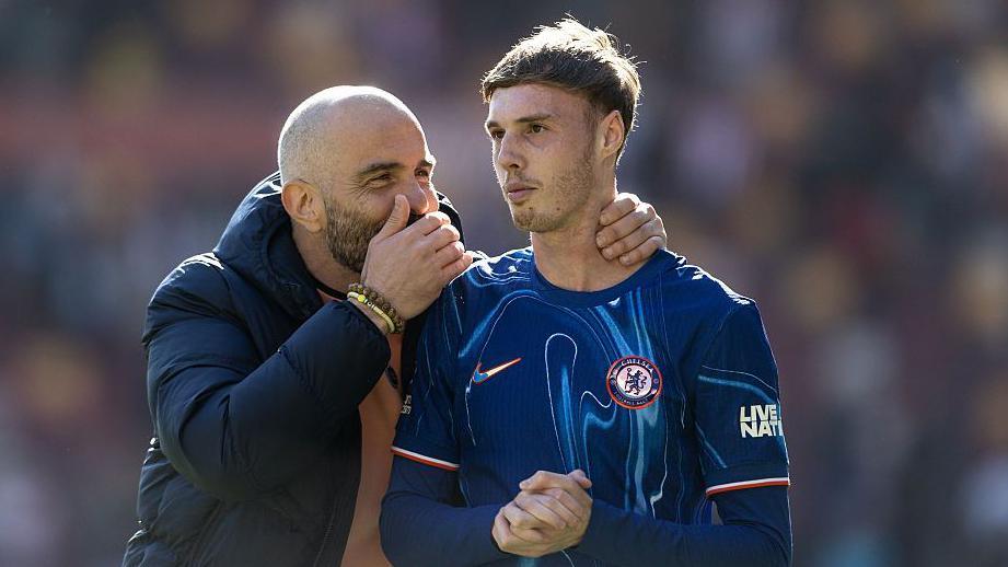 Enzo Maresca and Cole Palmer