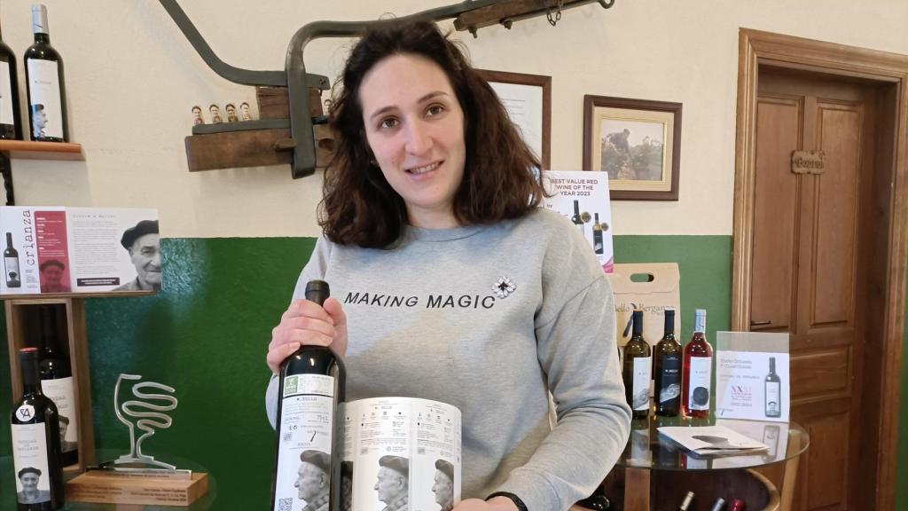 Ángela Bello, de Bodegas 'Bello' en la Rioja Alavesa