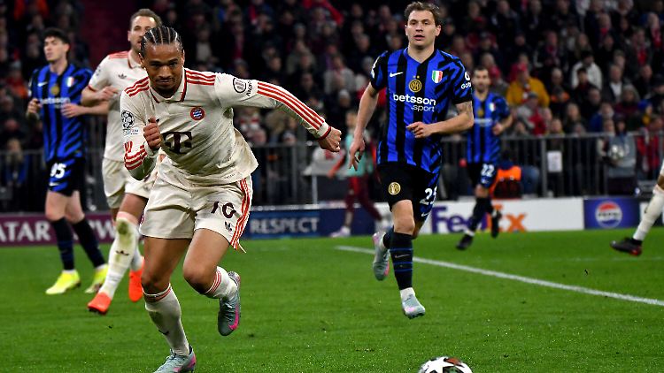 Leroy Sané en action