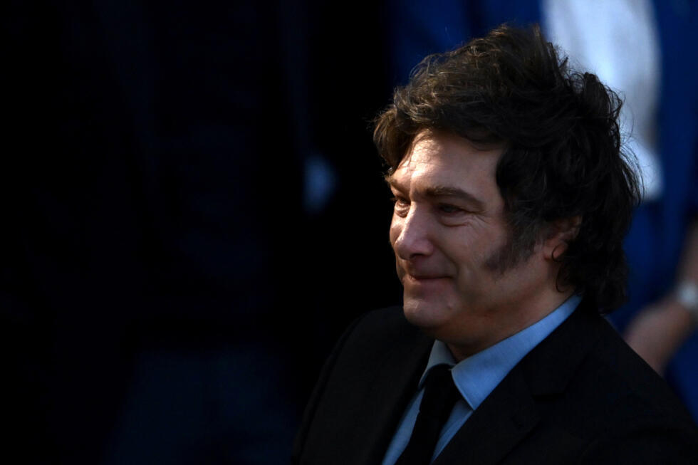 Le président argentin Javier Milei, le 2 avril 2025 à Buenos Aires