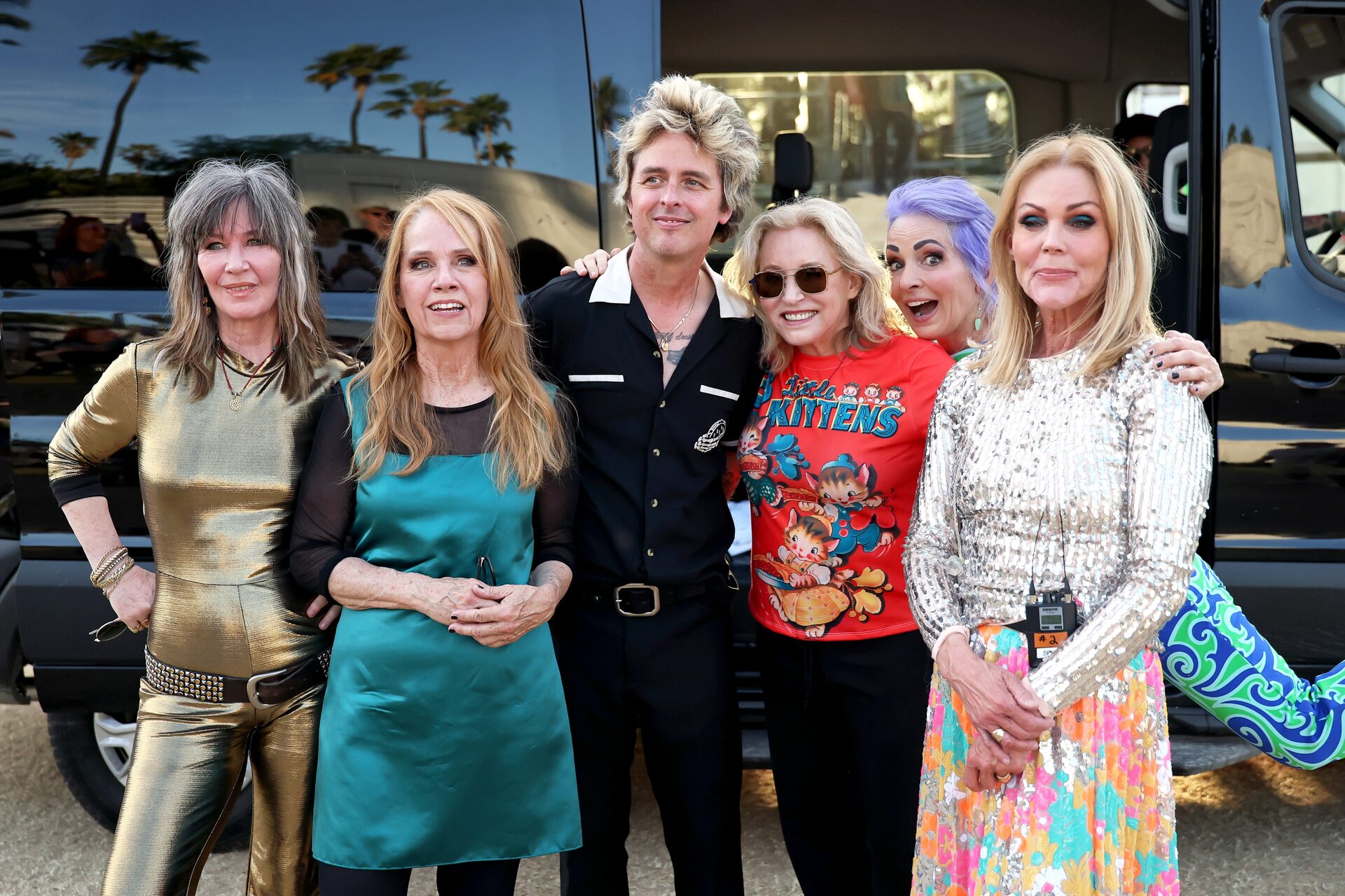 Billie Joe Armstrong avec The Go-Go's à Coachella 2025