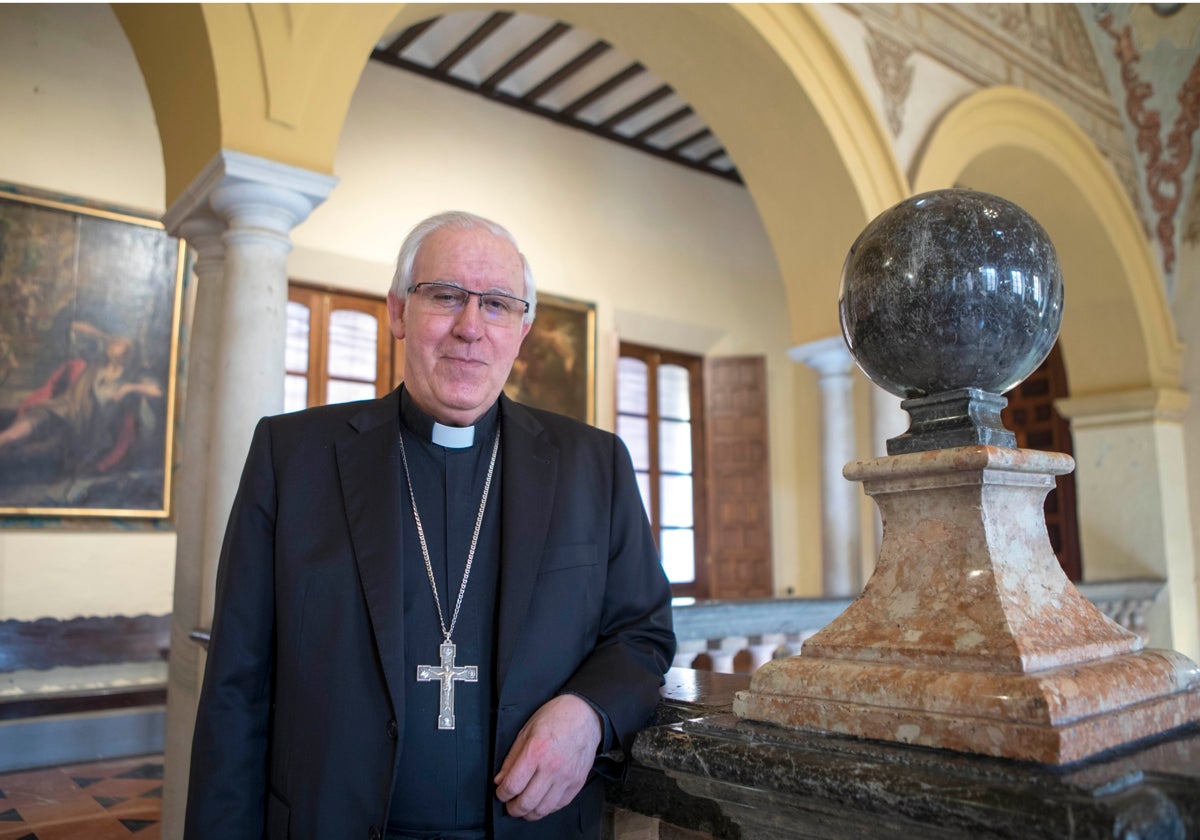 José Ángel Saiz Meneses au Palais Archiépiscopal de Séville