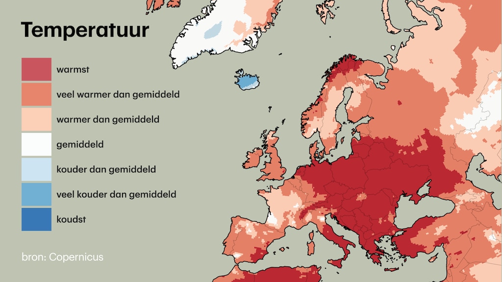 Température en Europe en 2024