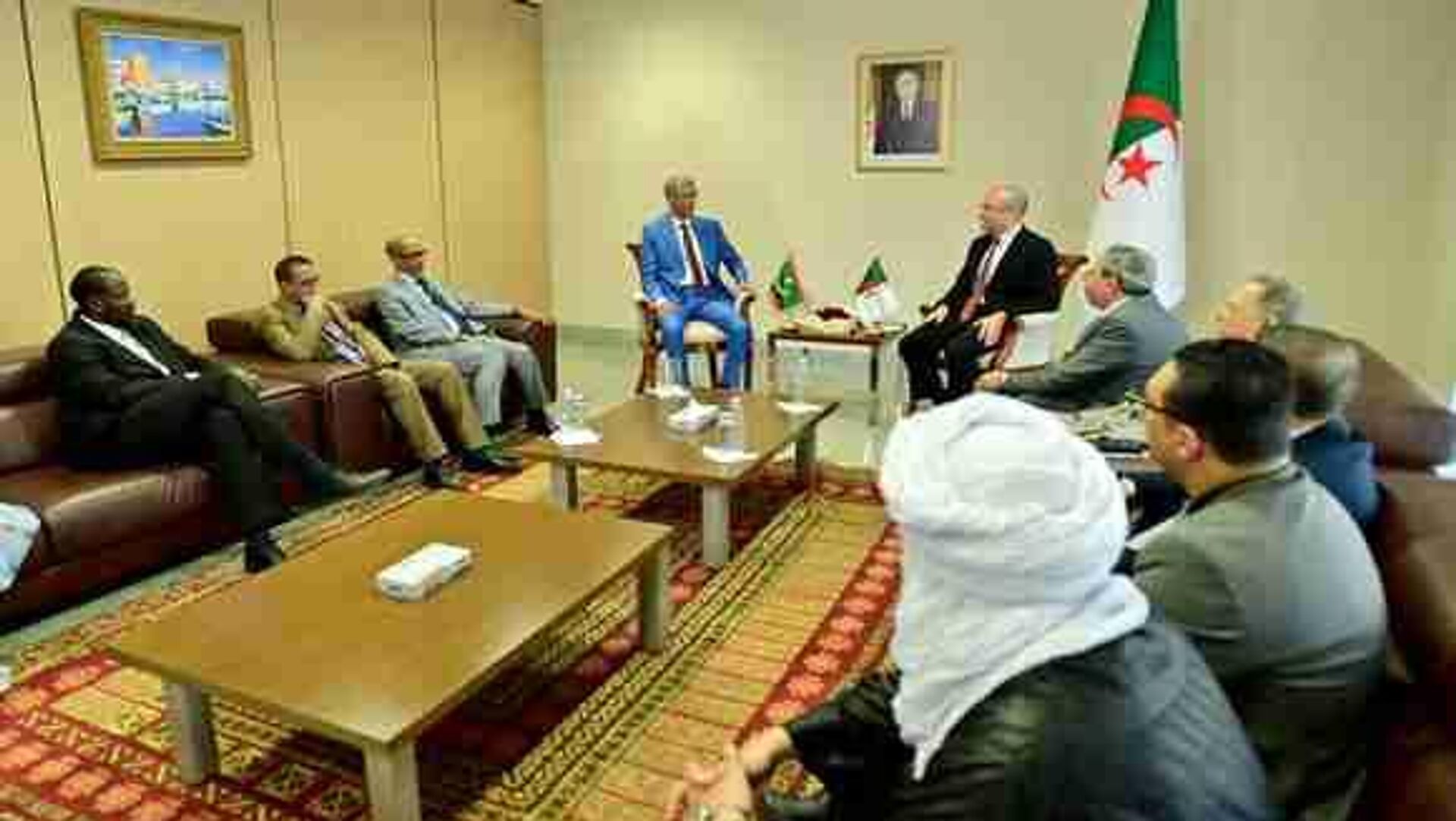 Délégation parlementaire Mauritanie-Algérie à Alger