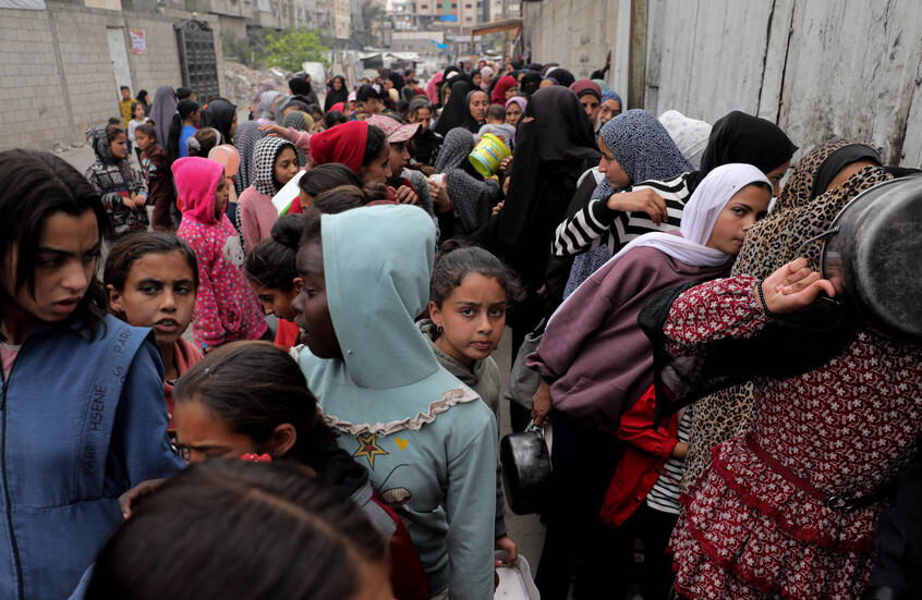 Manifestation évidente de la famine dans la bande de Gaza