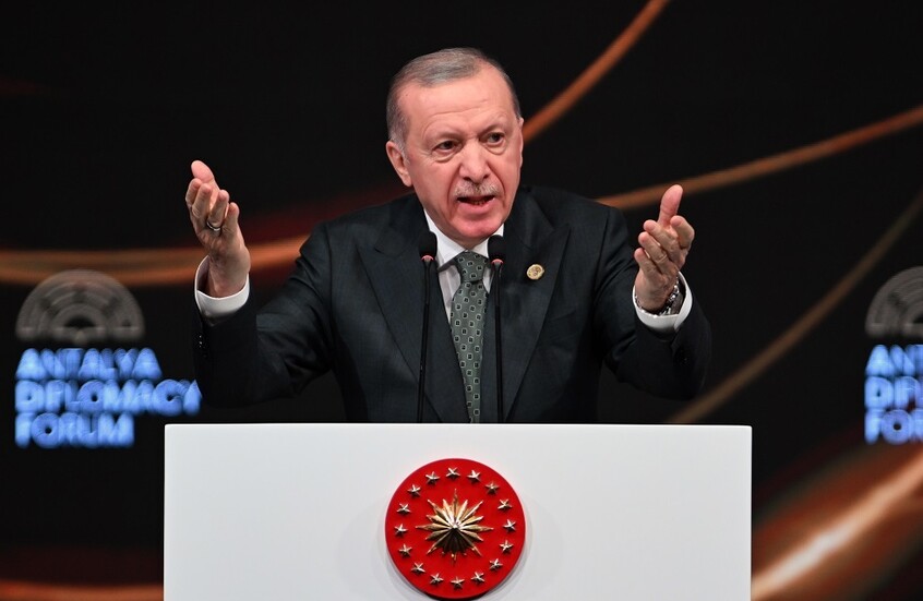 Le président turc Recep Tayyip Erdogan