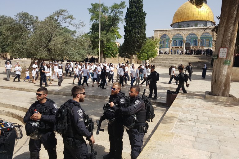 Incursions de colons extrémistes à la Mosquée Al-Aqsa en 2022