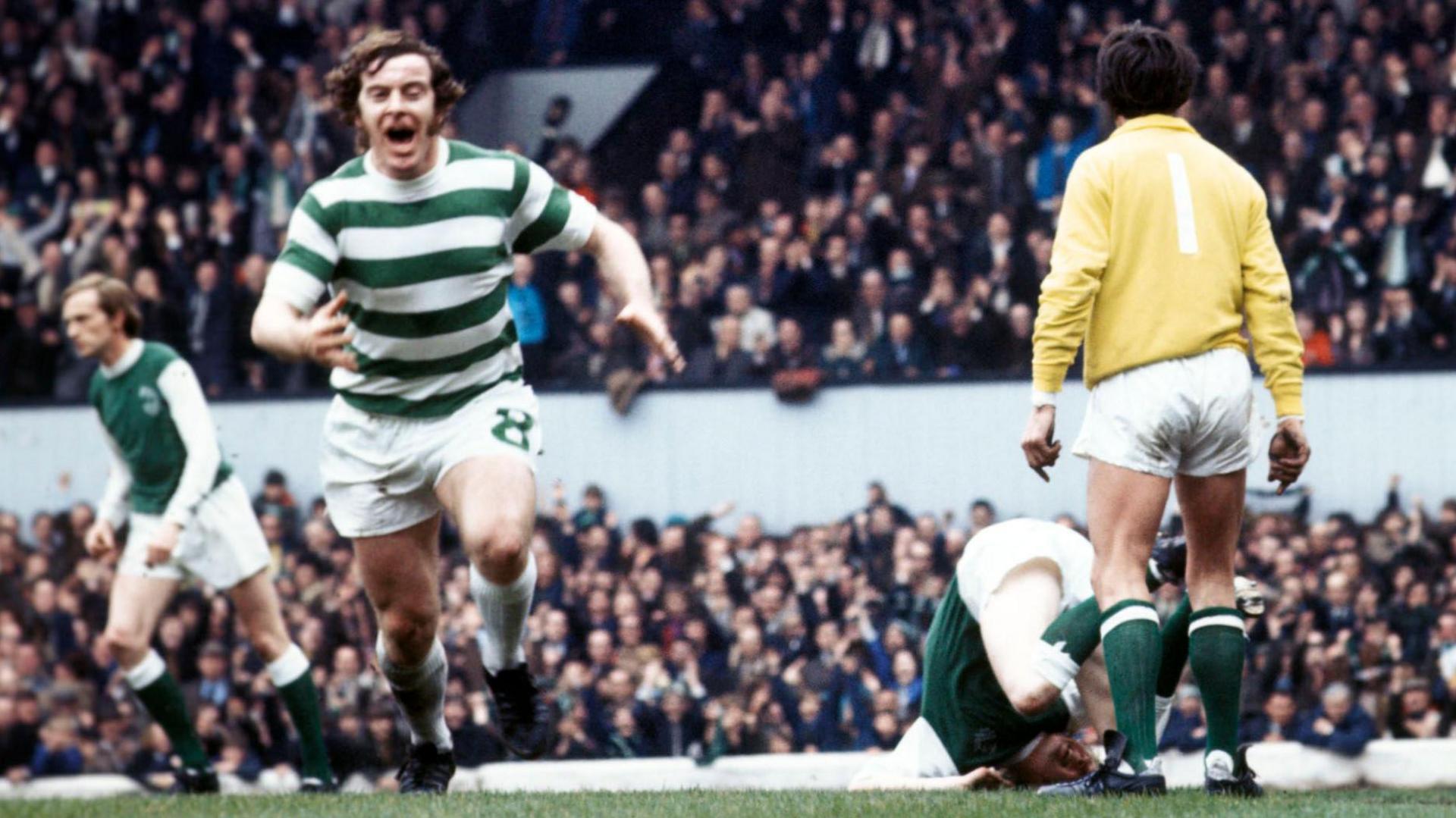 Dixie Deans a inscrit un triplé contre Hibs en 1972
