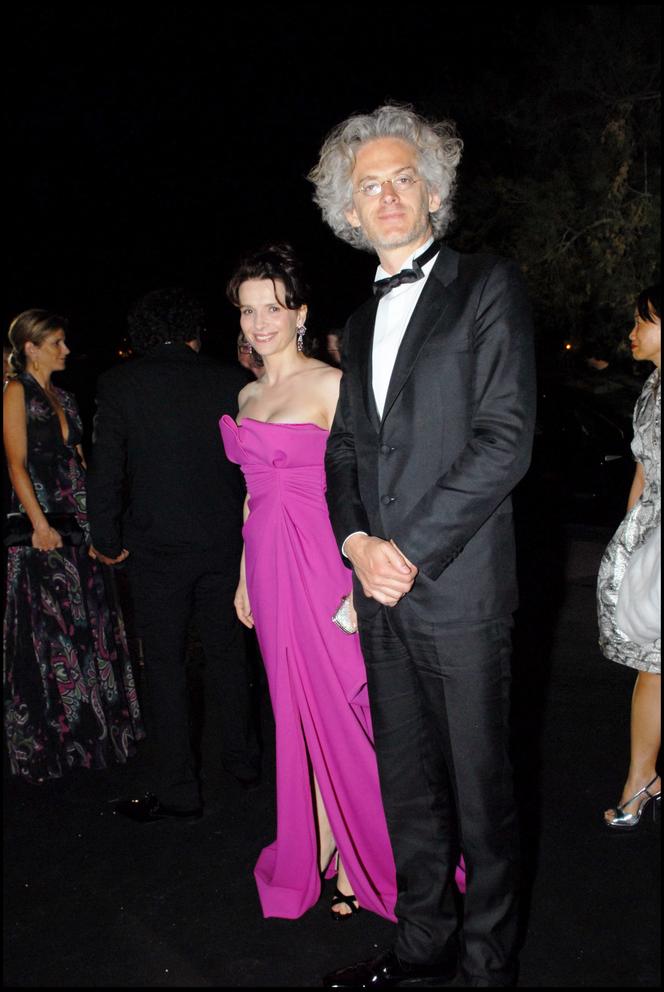 Juliette Binoche et Santiago Amigorena, au Festival de Cannes, en 2007.
