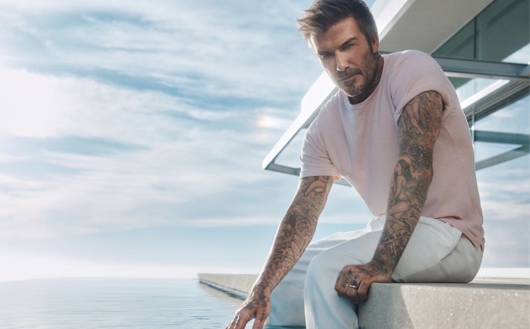 Présentation de la collection David Beckham x Boss
