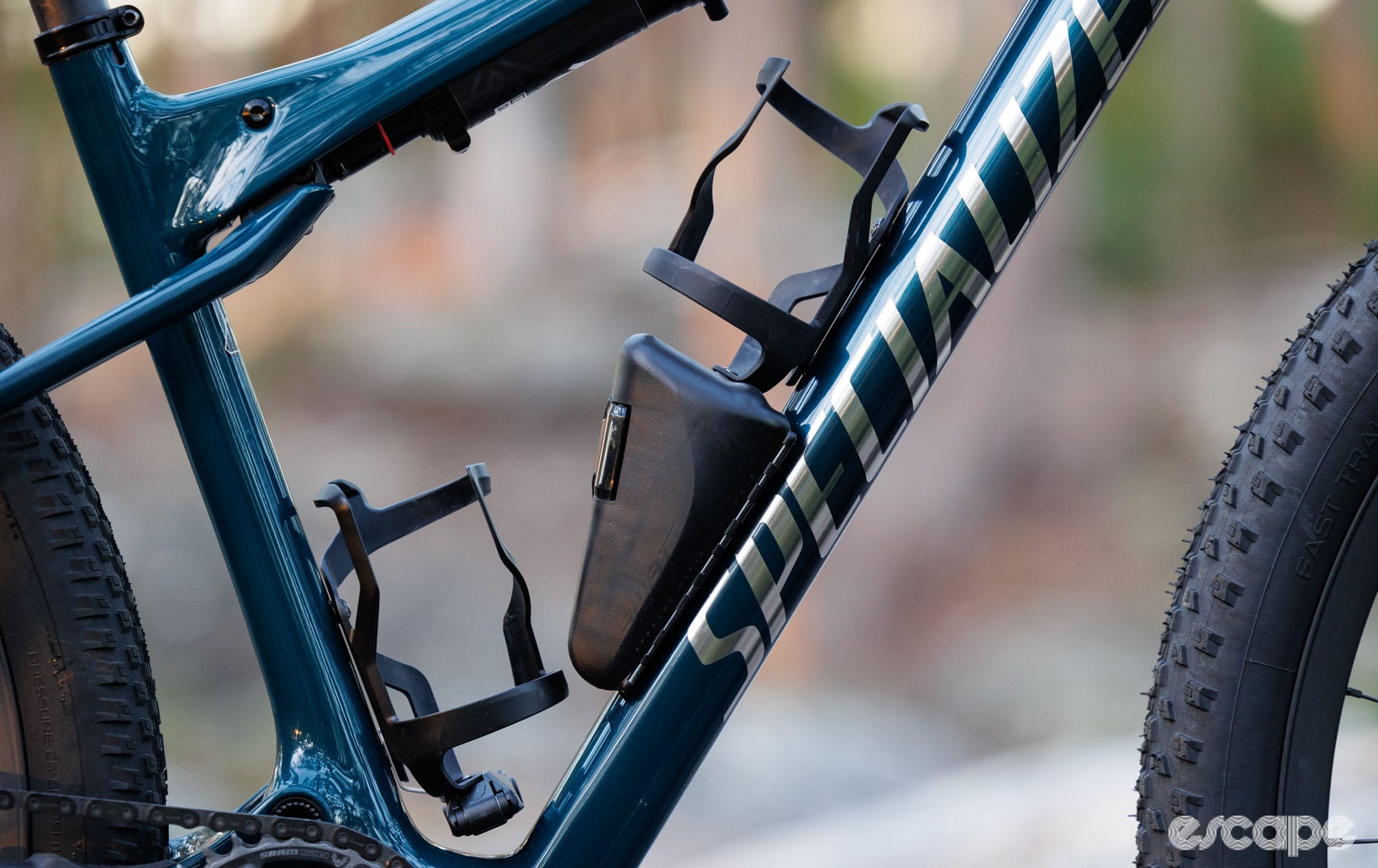 Cage Specialized Zee Cage II sur un VTT