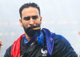 Adil Rami, champion du monde en action