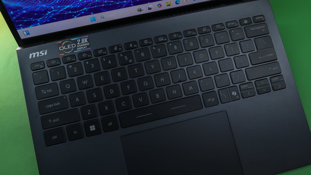 Clavier MSI Prestige 13 AI+ Evo