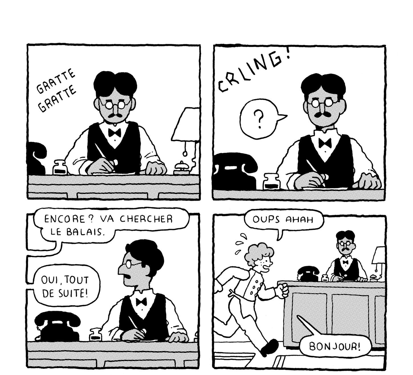 Bande dessinée de Richard Holzer intitulée ’Sable Perdu’.