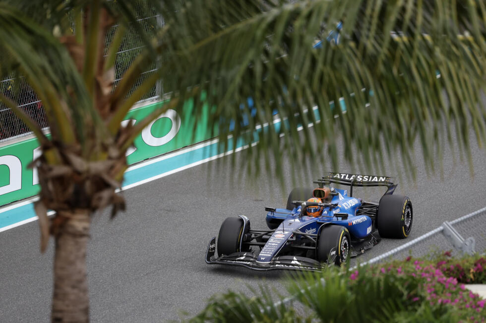 Alex Albon lors du Grand Prix de Miami