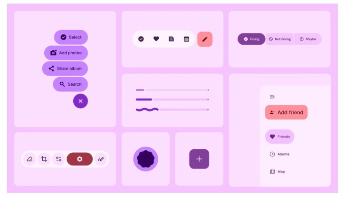 Présentation de Material 3 Expressive par Google