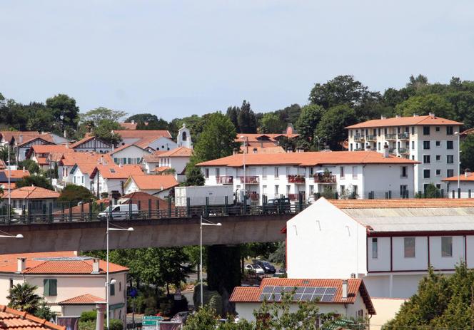 Le quartier de la Négresse à Biarritz (Pyrénées-Atlantiques), en septembre 2015.