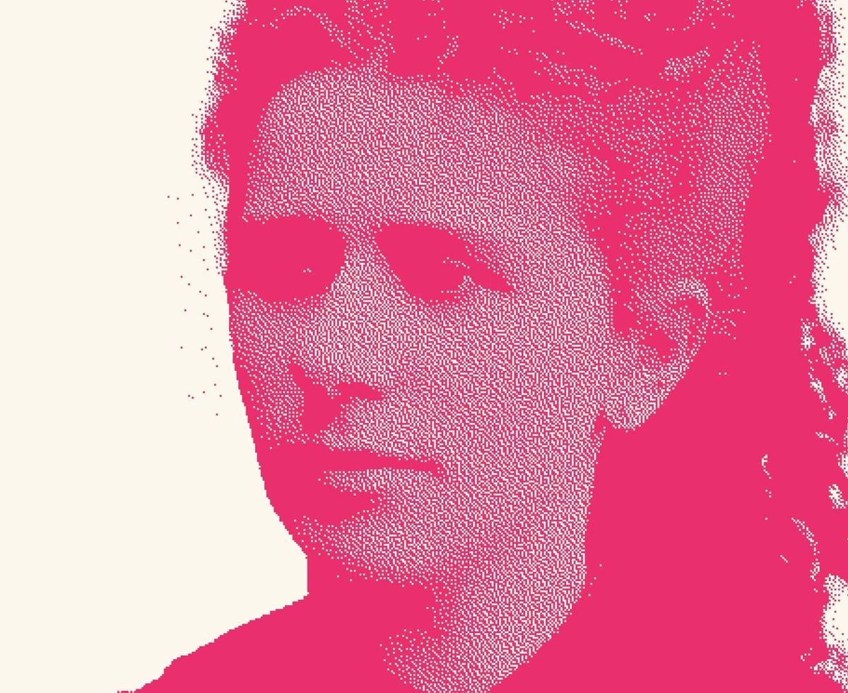 Portrait artistique de la compositrice Marie Jaëll.