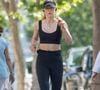 Amber Heard lors d'une course à Madrid
