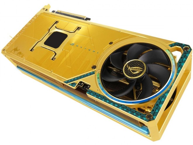 ASUS RTX 5090 ROG Astral Dhahab Edition vue 3