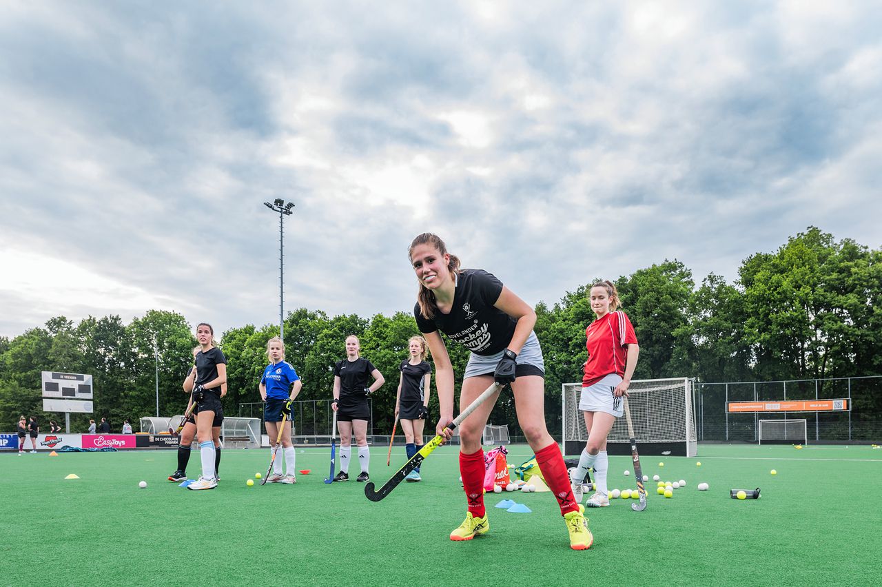 Étudiants sportifs au centre Olympos