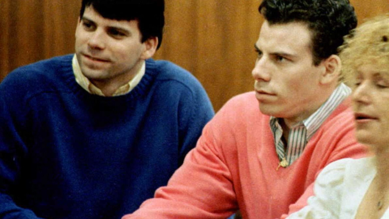 Lyle et Erik Menendez devant le tribunal en 1992