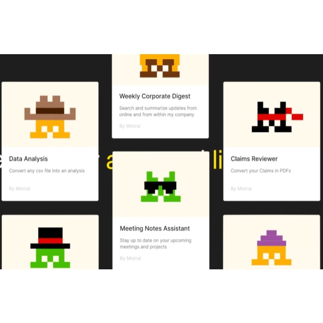 Mistral AI lance officiellement Le Chat Enterprise après quelques mois de tests avec des fonctions d'agents IA. (Crédit Photo : Mistral AI)